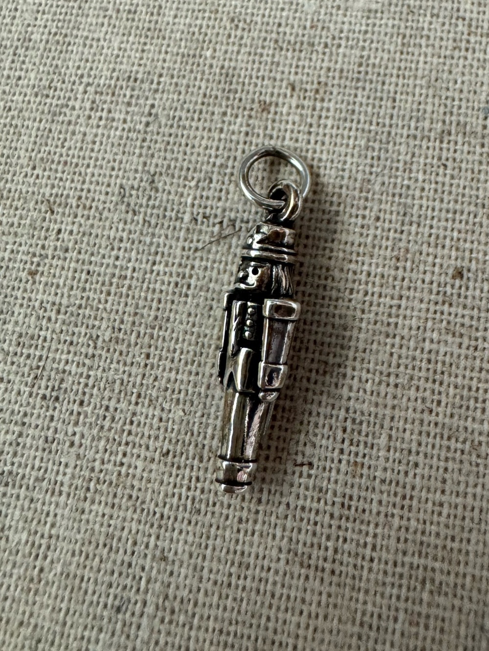 James Avery Retired Silver Nutcracker Charm Pendant - Picture 2 of 4